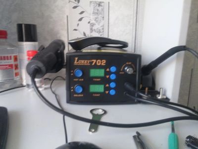 Лот: 5730708. Фото: 1. Паяльная станция "Lukey 702". Радиолюбительский инструмент