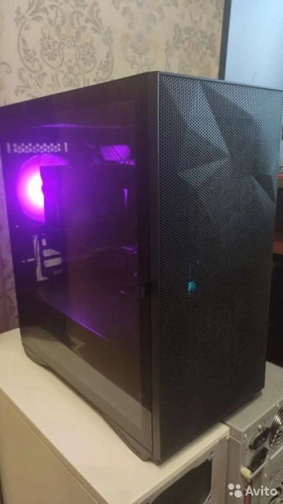 Лот: 17958377. Фото: 1. Компьютер на Ryzen 5 2400g, B450... Компьютеры в сборе