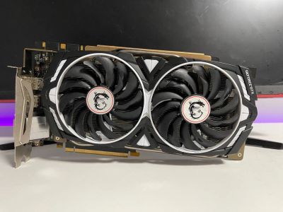 Лот: 19841610. Фото: 1. Видеокарта MSI GeForce GTX 1080... Видеокарты