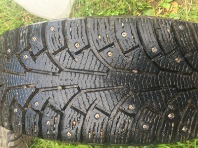 Лот: 6013701. Фото: 1. Nokian Hakka 5 , диски субару... Шины на дисках