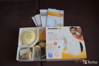 Лот: 5139013. Фото: 1. Молокоотсос Medela Swing двухфазный... Всё для кормления