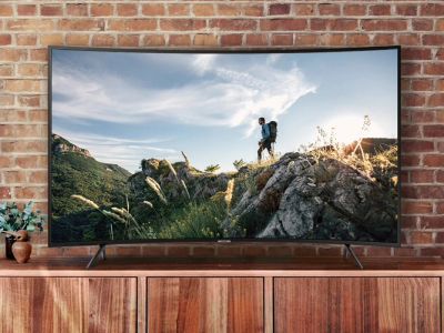 Лот: 15879406. Фото: 1. Телевизор 55" UHD 4K Curved Smart... Телевизоры
