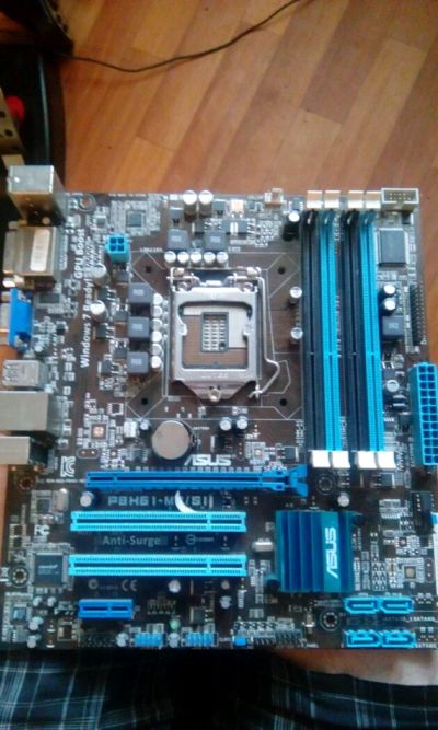 Лот: 11316539. Фото: 1. Asus p8h61-m2/si не включается... Материнские платы