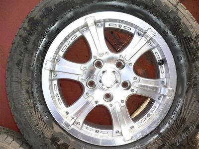 Лот: 875384. Фото: 1. литые диски r15 + резина amtel. Шины на дисках