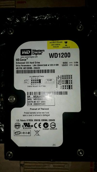 Лот: 12568282. Фото: 1. Жесткий диск 120gb. Жёсткие диски (HDD)