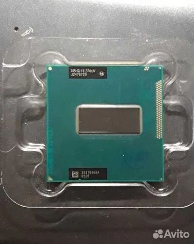 Лот: 22216040. Фото: 1. Процессор для ноутбука Intel Core... Процессоры
