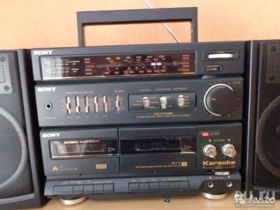 Лот: 7995174. Фото: 1. Sony CFS-KW200S - большой магнитофон... Кассетные деки, магнитофоны