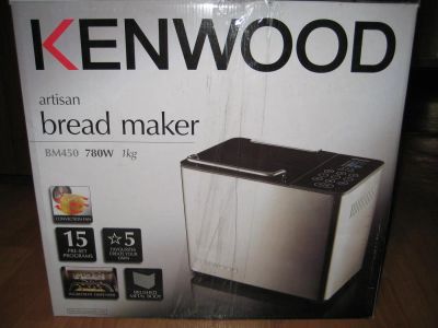 Лот: 3093830. Фото: 1. Хлебопечка Kenwood BM 450. Кухонная