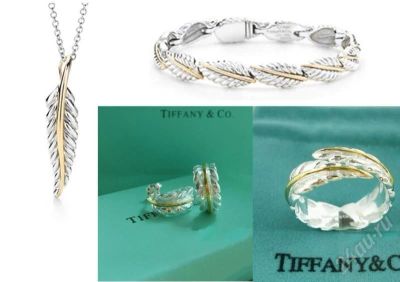 Лот: 209860. Фото: 1. Комплект Tiffany TF12 Цена 2800. Другое (ювелирные изделия, бижутерия, часы)