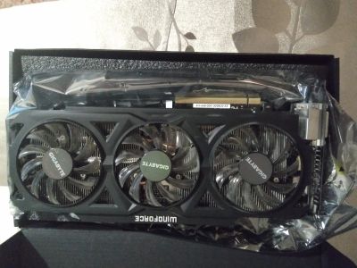 Лот: 16326250. Фото: 1. Видеокарта Gigabite nvidia gtx... Видеокарты