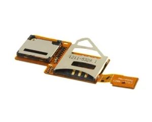 Лот: 5283245. Фото: 1. Шлейф sim и MicroSD Sony Ericsson... Шлейфы, разъёмы