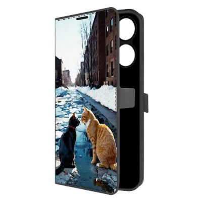 Лот: 25385322. Фото: 1. Чехол Krutoff Eco Book "Мартовские... Чехлы, бамперы
