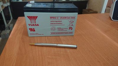 Лот: 11293990. Фото: 1. Аккумулятор Yuasa NPW45-12 12В... ИБП, аккумуляторы для ИБП