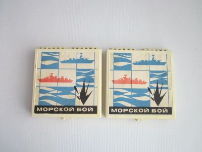 Лот: 16410634. Фото: 1. Морской бой магнитный (СССР). Игрушки