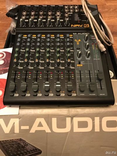Лот: 8830624. Фото: 1. M-AUDIO NRV-10. Микшеры, предусилители, микрофонные эффекты