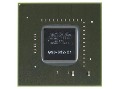 Лот: 17437575. Фото: 1. Видеочип G96-632-C1 GeForce 9600M... Микросхемы