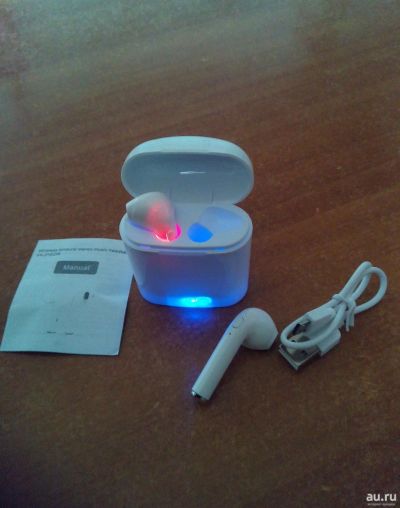 Лот: 13776792. Фото: 1. Беспроводные Bluetooth наушники... Наушники, гарнитуры