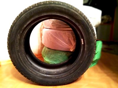 Лот: 8308742. Фото: 1. Зимняя резина "Dunlop Graspic... Шины