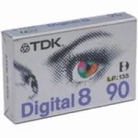 Лот: 6431393. Фото: 1. Видеокассета TDK Digital8 Digital... Видеокамеры