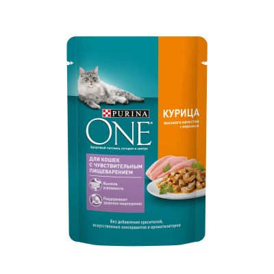 Лот: 24835651. Фото: 1. Корм для кошек Purina ONE при... Корма