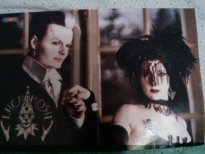 Лот: 5129633. Фото: 1. Постер плакат Lacrymosa - Paris... Наклейки, карточки, вкладыши