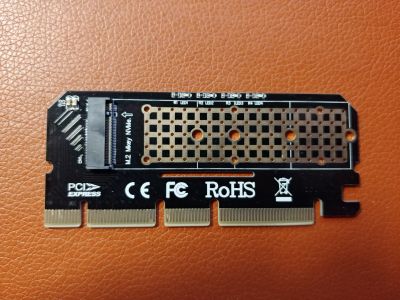 Лот: 14776340. Фото: 1. Адаптер под SSD m2 в PCI слот. Шлейфы, кабели, переходники