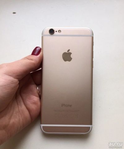 Лот: 8269142. Фото: 1. iPhone 6 64gb Gold. Смартфоны