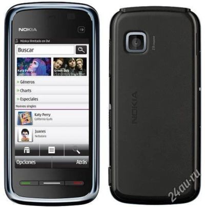 Лот: 2240583. Фото: 1. Смартфон NOKIA 5230 NAVI Black... Смартфоны