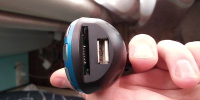 Лот: 15868023. Фото: 1. FM Трансмиттер в авто (USB SD... FM-модуляторы, трансмиттеры