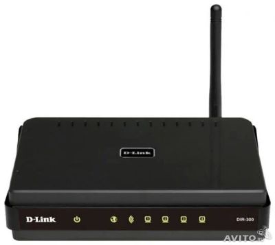 Лот: 10915478. Фото: 1. Wi-Fi роутер d-link DIR-300 (комплект... Маршрутизаторы (роутеры)