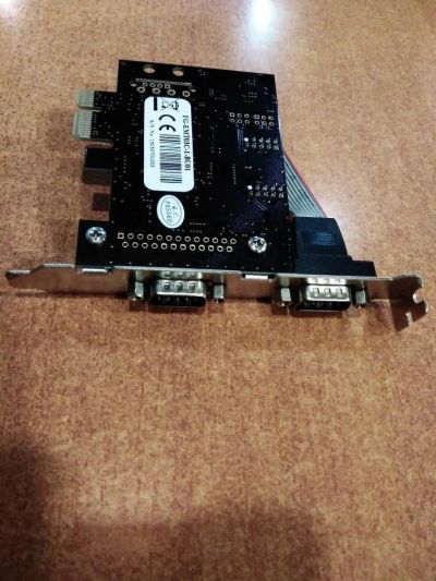 Лот: 11524066. Фото: 1. контроллер com 2 port mini PCI-E... Платы расширения, контроллеры, доп. порты