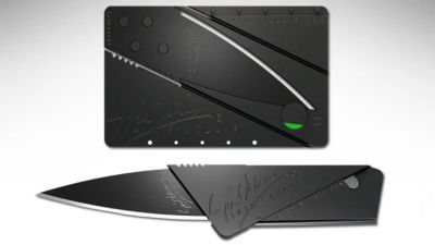 Лот: 3984837. Фото: 1. Нож кредитка CardSharp оригинал... Оружие