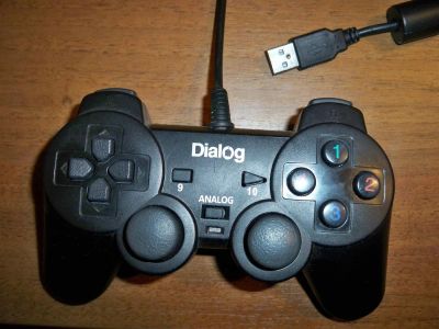 Лот: 3373533. Фото: 1. геймпад dialog gp-a11. Рули, джойстики