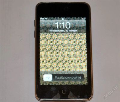 Лот: 2260580. Фото: 1. Плеер Apple iPod Touch 3 (32GB... Плееры
