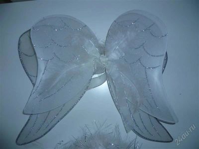 Лот: 2360175. Фото: 1. крылья белые. Детские карнавальные, праздничные костюмы