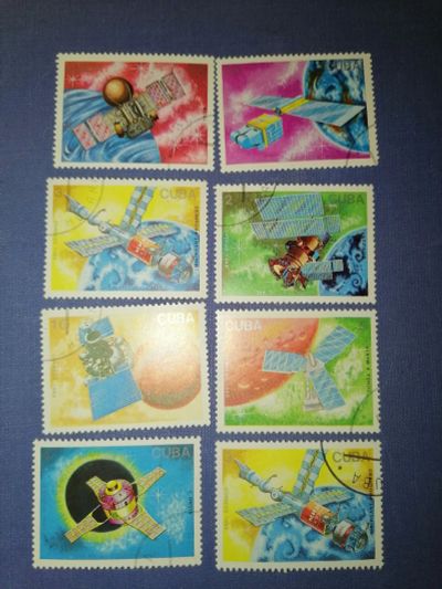 Лот: 24909371. Фото: 1. Космос Куба 1988 год. Марки