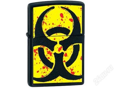 Лот: 1578828. Фото: 1. Zippo Hazardous Black [original... Другое (сувениры, подарки)