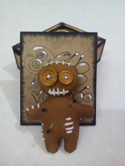 Лот: 7854919. Фото: 1. Кукла VooDoo, Ручная работа. Фигурки, статуэтки