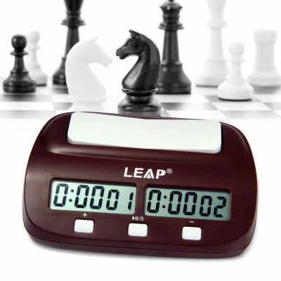 Лот: 12659159. Фото: 1. Часы шахматные электронные LEAP... Шахматы, шашки, нарды