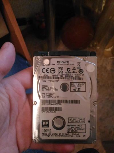Лот: 7152031. Фото: 1. Жёсткий диск от ноутбука Asus... Жёсткие диски (HDD)
