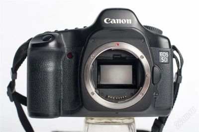 Лот: 904083. Фото: 1. Canon EOS 5D body (полнокадровая... Цифровые зеркальные