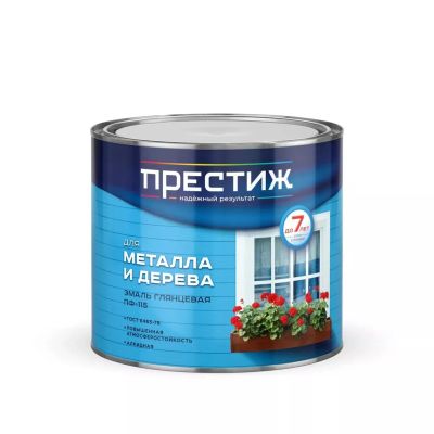 Лот: 24086880. Фото: 1. Эмаль Престиж, ПФ-115, алкидная... Краски, лаки, растворитель