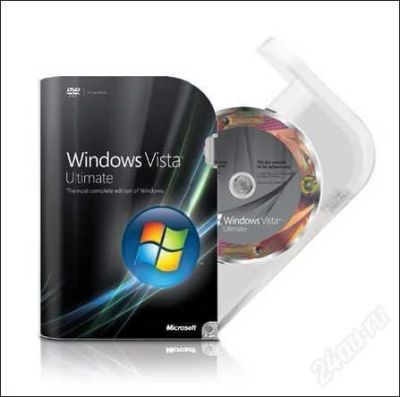 Лот: 1017466. Фото: 1. Windows(R) Vista ultimate box. Системные