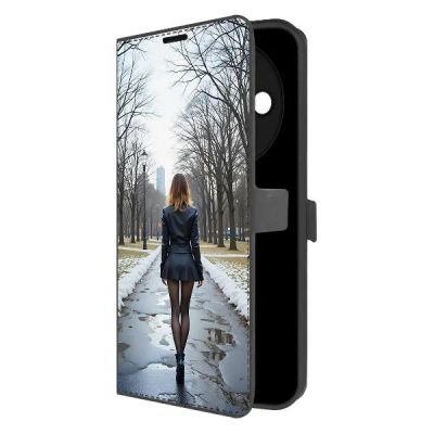 Лот: 25382912. Фото: 1. Чехол Krutoff Eco Book "Весна... Чехлы, бамперы