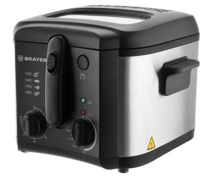 Лот: 25126939. Фото: 1. Фритюрница Brayer BR2833, 1600Вт. Кухонная