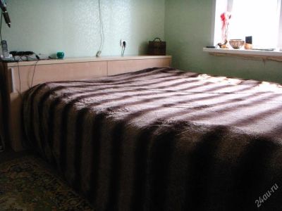 Лот: 95710. Фото: 1. Двухспальная кровать. Кровати