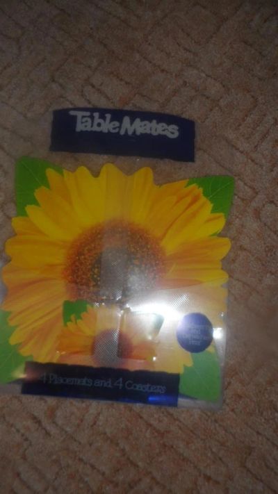 Лот: 3820887. Фото: 1. набор термосалфеток подсолнух. Другое (домашний быт)