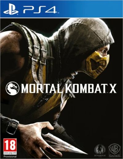 Лот: 6196457. Фото: 1. Mortal Kombat X (ps4) дисковое... Игры для консолей