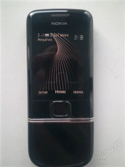Лот: 989109. Фото: 1. nokia 8800 Black arte оригинал... Кнопочные мобильные телефоны