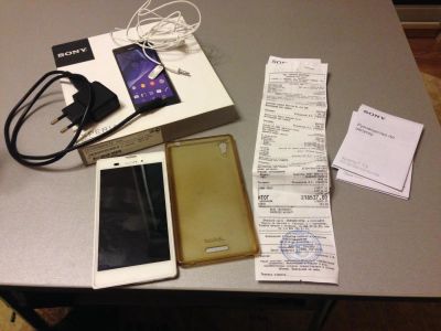 Лот: 6452649. Фото: 1. Sony D5103 Xperia T3 White 8Gb... Смартфоны
